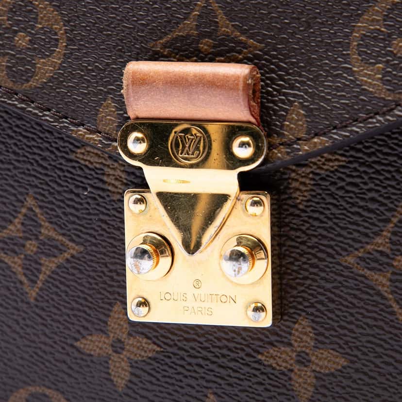Louis Vuitton Monogram Pochette Metis Brown Very good condition - Box View