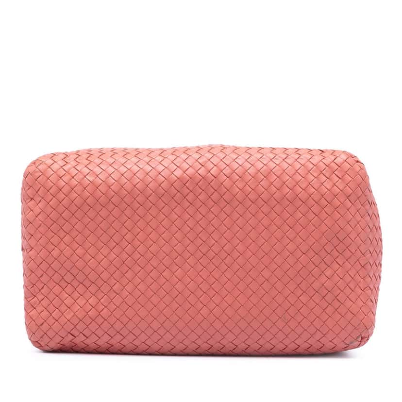 Bottega Veneta Large Nappa Intrecciato Cesta Tote Pink Leather Very good condition - Inside View