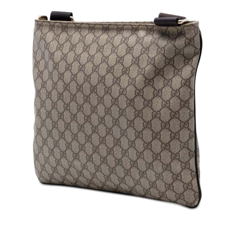 Gucci GG Supreme Crossbody Beige Very good condition - Back View