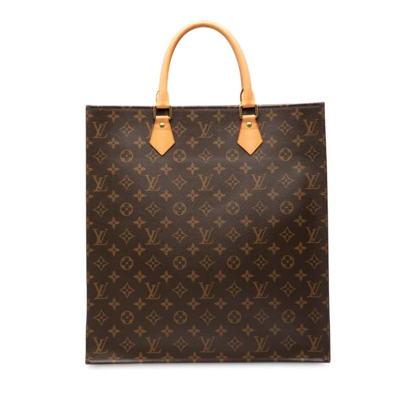Louis Vuitton Monogram Sac Plat Brown Very good condition - Front View