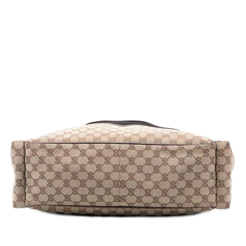 Gucci GG Canvas Diaper Bag Beige Very good condition - Inside View