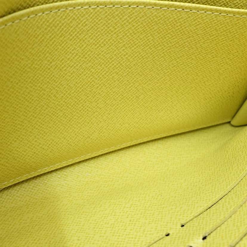 Louis Vuitton Epi Sarah Long Wallet Yellow Leather Very good condition - Box View