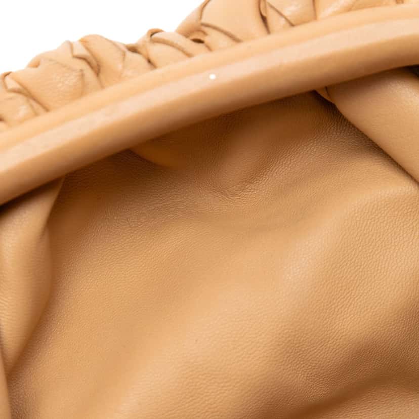 Bottega Veneta Nappa Intrecciato The Mini Pouch Crossbody Brown Leather Very good condition - Box View