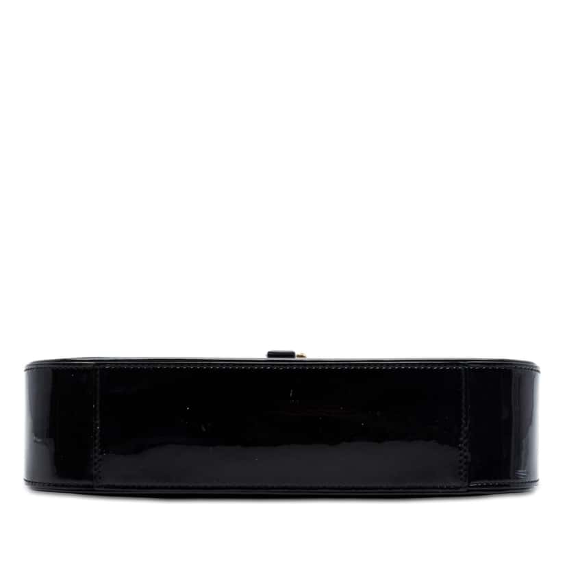Saint Laurent Patent  Le 5 a 7 Black Leather Very good condition - Inside View