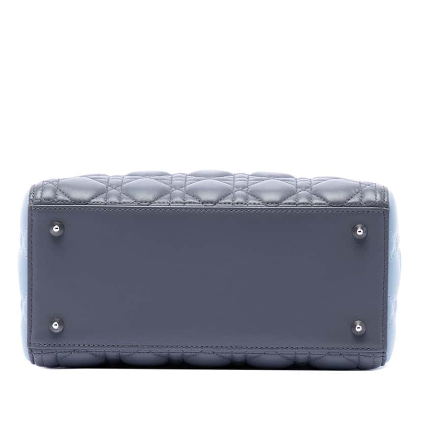Dior Medium Tricolor Lambskin Cannage Lady Dior Other Leather Very good condition - Inside View