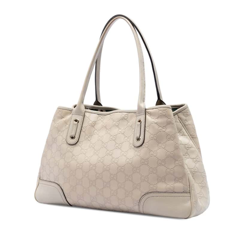 Gucci Guccissima Princy Tote Brown Leather Very good condition - Back View