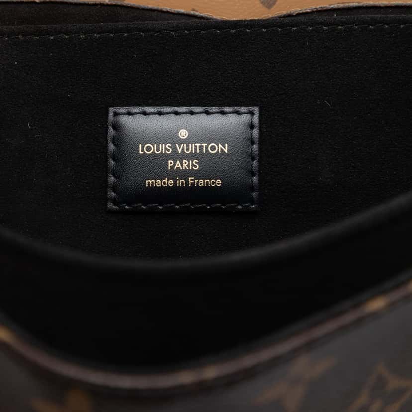 Louis Vuitton Monogram Reverse Pochette Metis Brown Very good condition - Box View