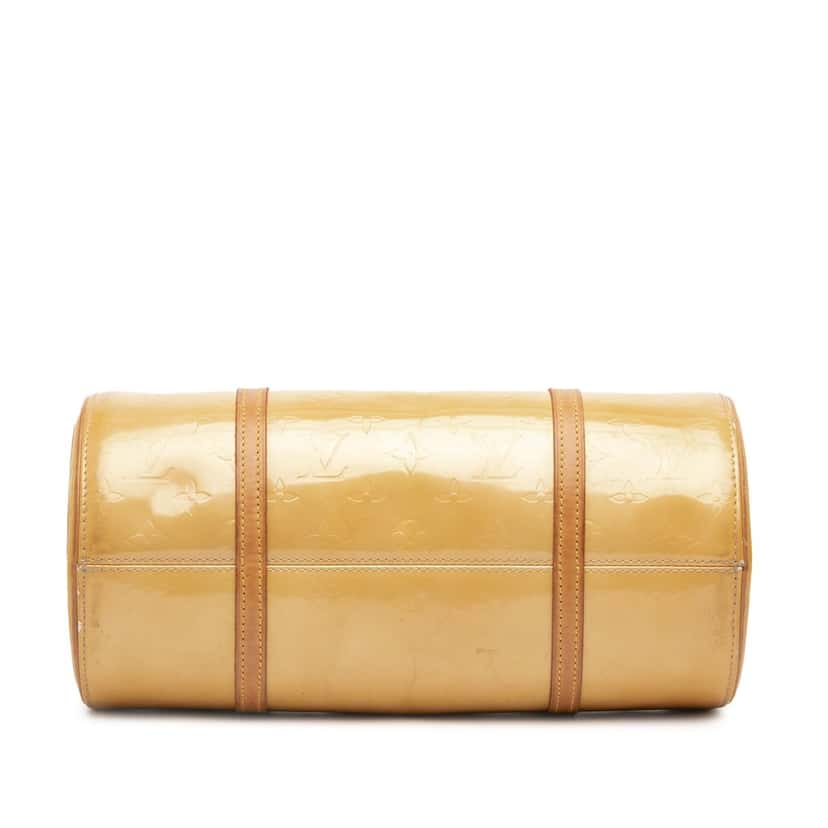 Louis Vuitton Monogram Vernis Bedford Yellow Leather Good condition - Inside View