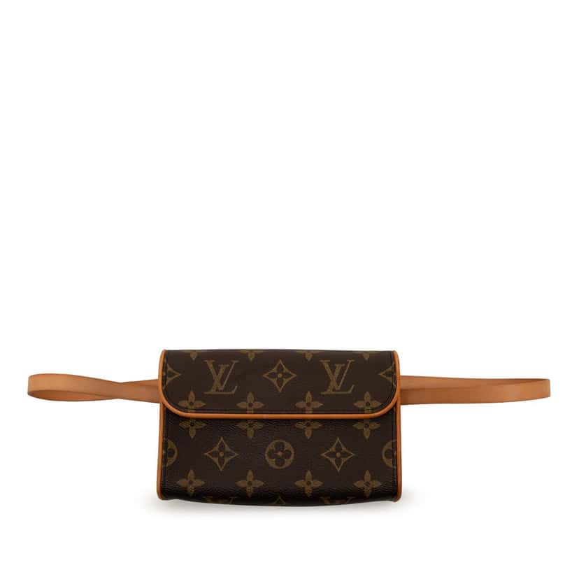 Louis Vuitton Monogram Pochette Florentine Brown Very good condition - Front View