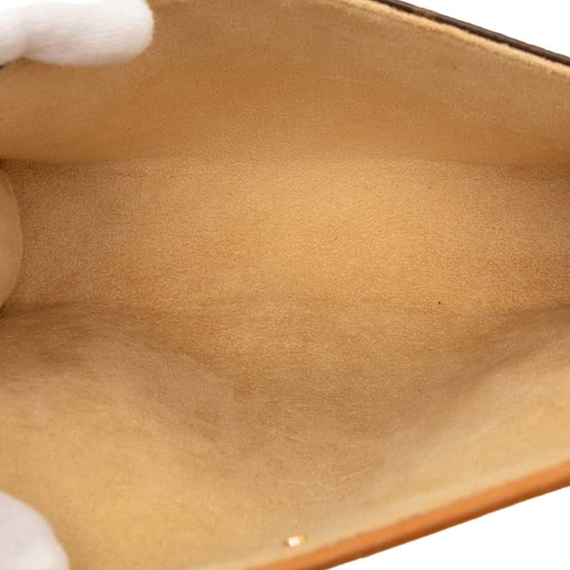 Louis Vuitton Monogram Pochette Florentine Brown Very good condition - Model View