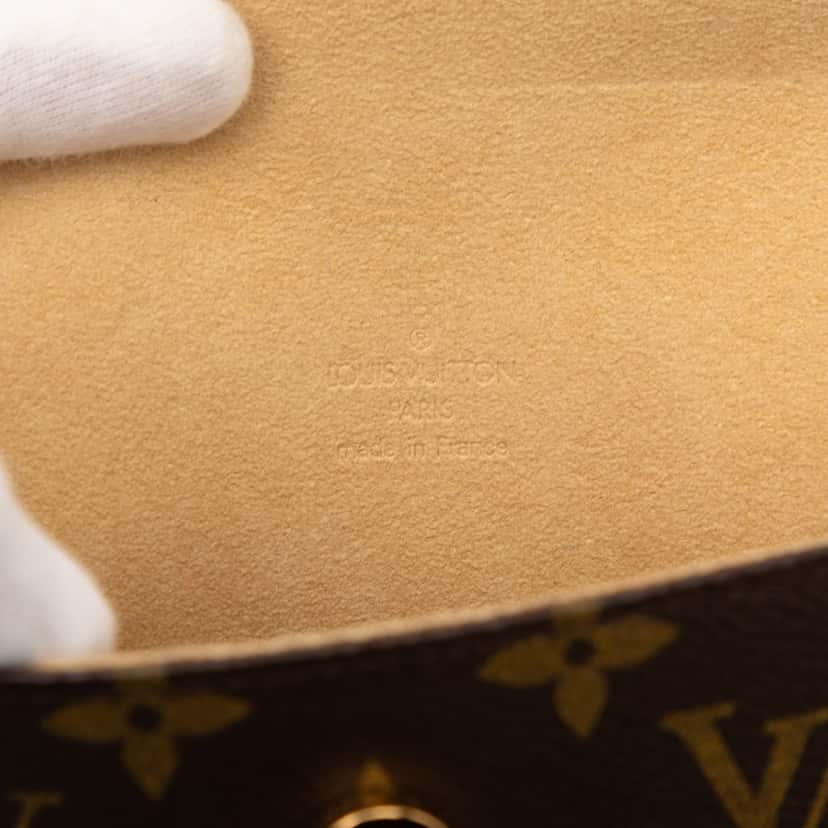 Louis Vuitton Monogram Pochette Florentine Brown Very good condition - Box View