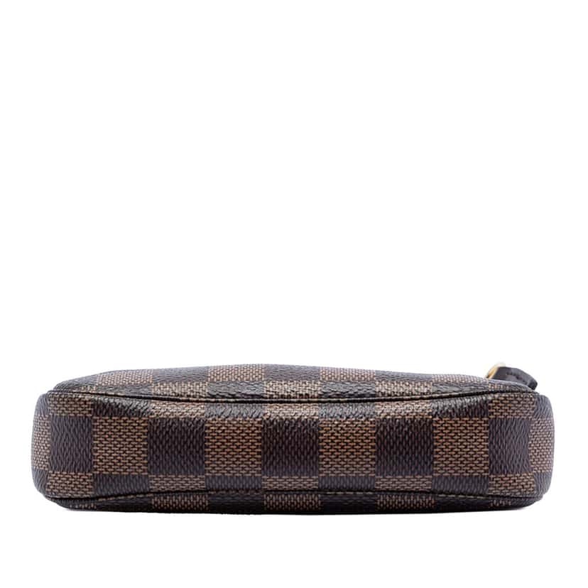 Louis Vuitton Damier Ebene Mini Pochette Accessoires Brown Very good condition - Inside View