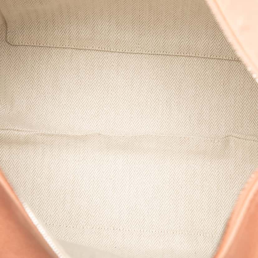 Hermès Large Toile Bride A Brac Case Pink Very good condition - Model View