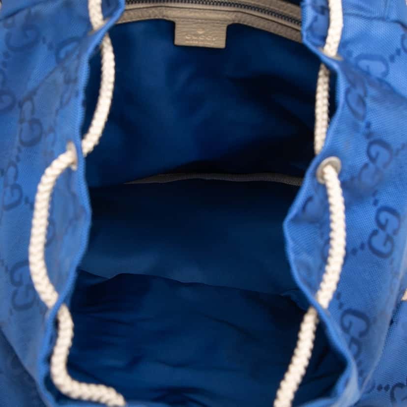 Gucci GG Nylon Off The Grid Backpack Blue Very good condition - Model View