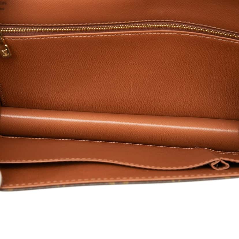 Louis Vuitton Monogram Pochette Dame GM Brown Very good condition - Model View