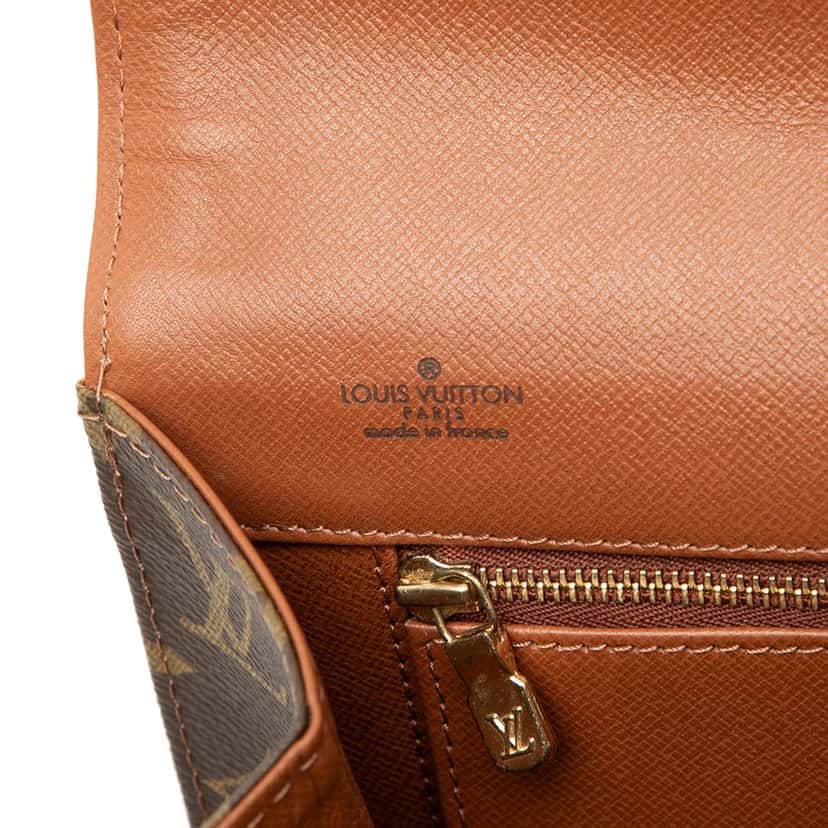 Louis Vuitton Monogram Pochette Dame GM Brown Very good condition - Box View