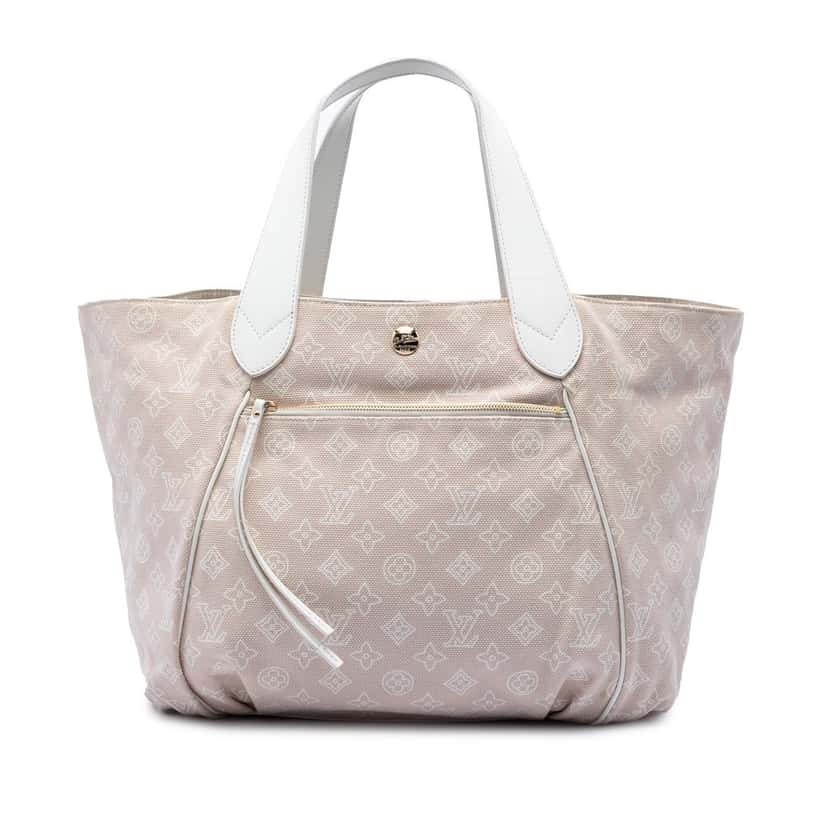 Louis Vuitton Monogram Cabas Ipanema PM Beige Very good condition - Front View
