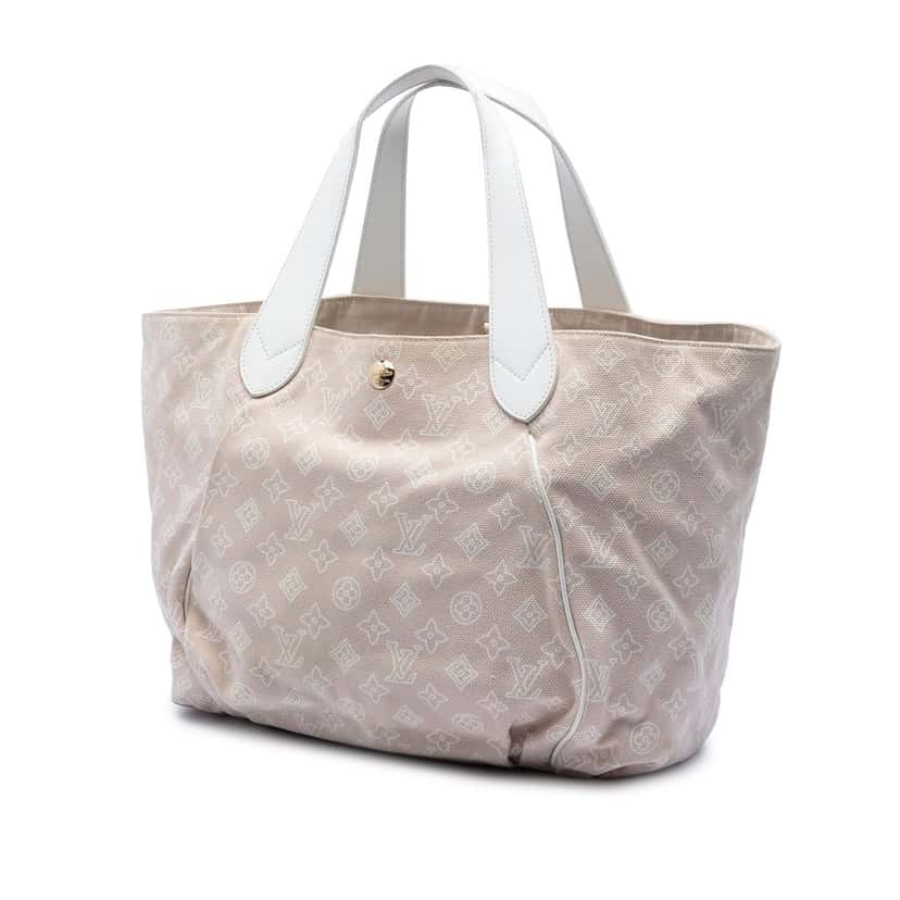 Louis Vuitton Monogram Cabas Ipanema PM Beige Very good condition - Back View