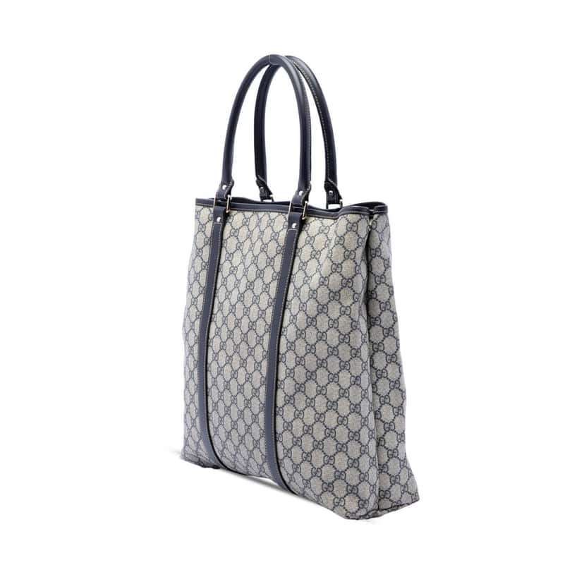 Gucci GG Supreme Joy Vertical Tote Beige Very good condition - Back View