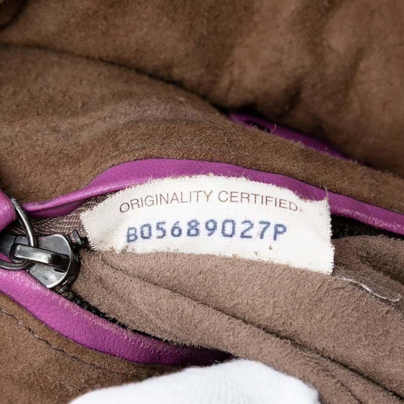 Bottega Veneta Nappa Intrecciato Nodini Crossbody Pink Leather Very good condition - Box View