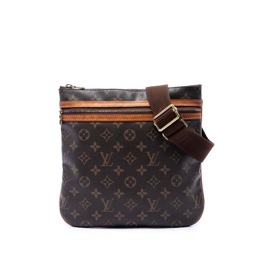 Louis Vuitton Monogram Bosphore Pochette Brown Very good condition - Front View