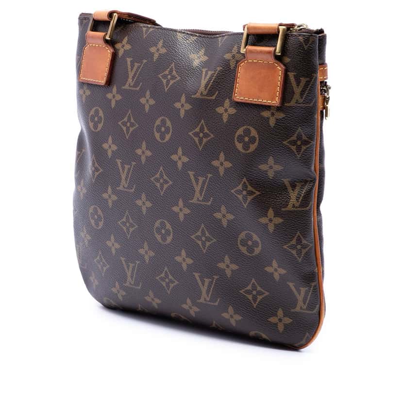 Louis Vuitton Monogram Bosphore Pochette Brown Very good condition - Back View