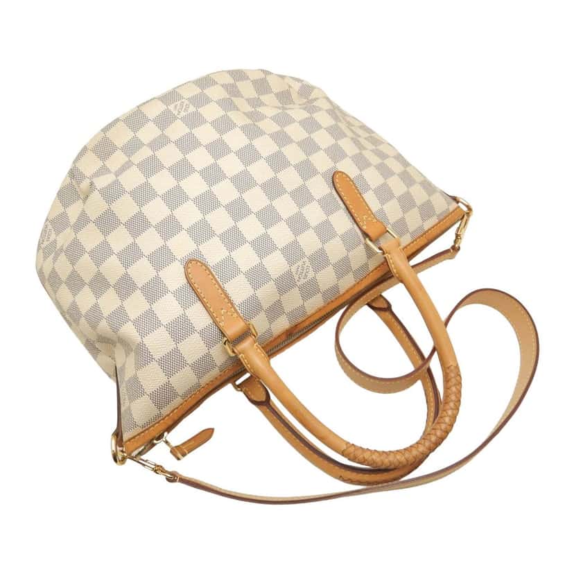 Louis Vuitton Damier Azur Riviera PM White Very good condition - Inside View