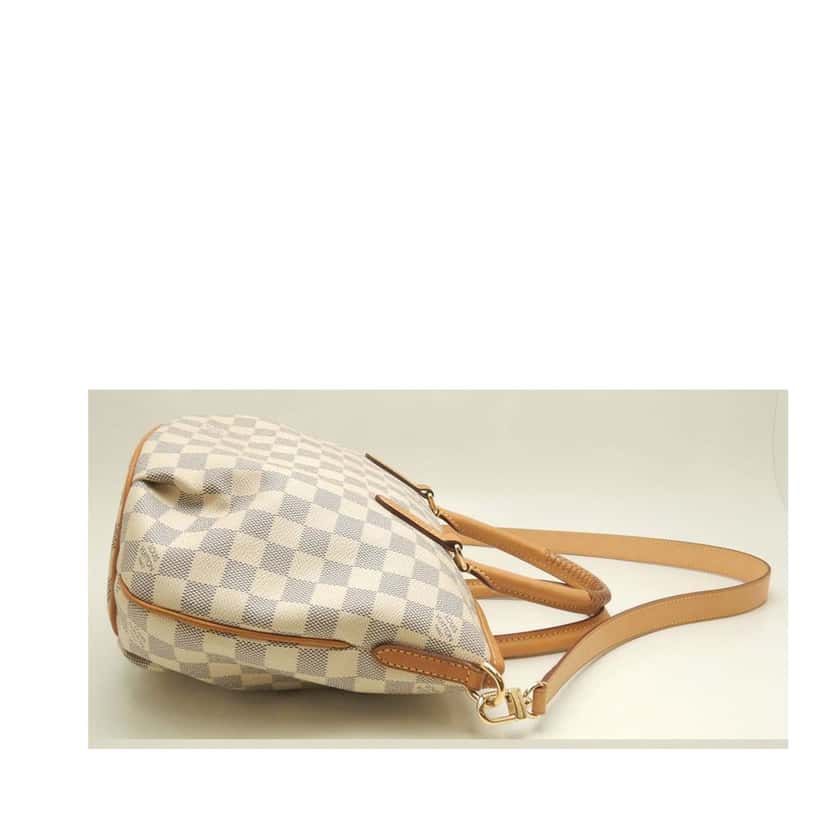 Louis Vuitton Damier Azur Riviera PM White Very good condition - Box View