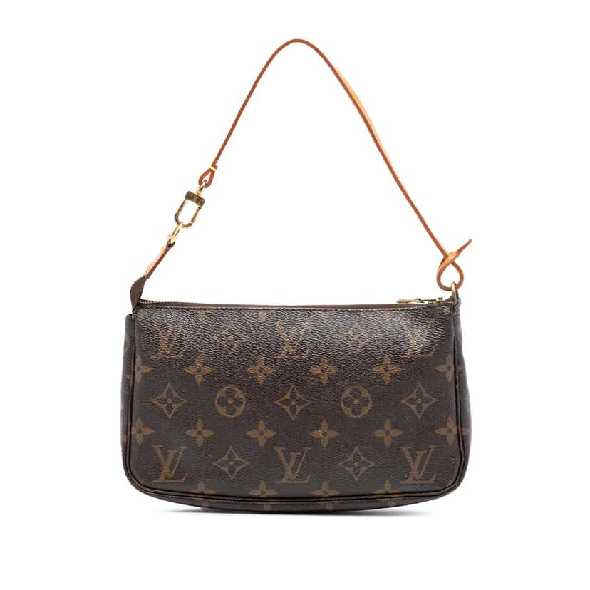 Louis Vuitton Monogram Pochette Accessoires Brown Very good condition - Front View