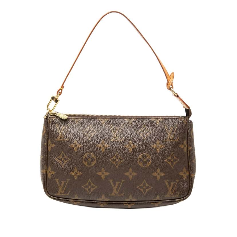 Louis Vuitton Monogram Pochette Accessoires Brown Very good condition - Front View