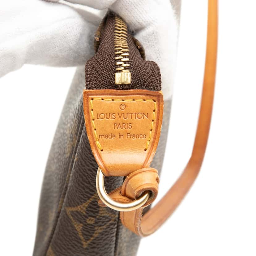 Louis Vuitton Monogram Pochette Accessoires Brown Very good condition - Box View