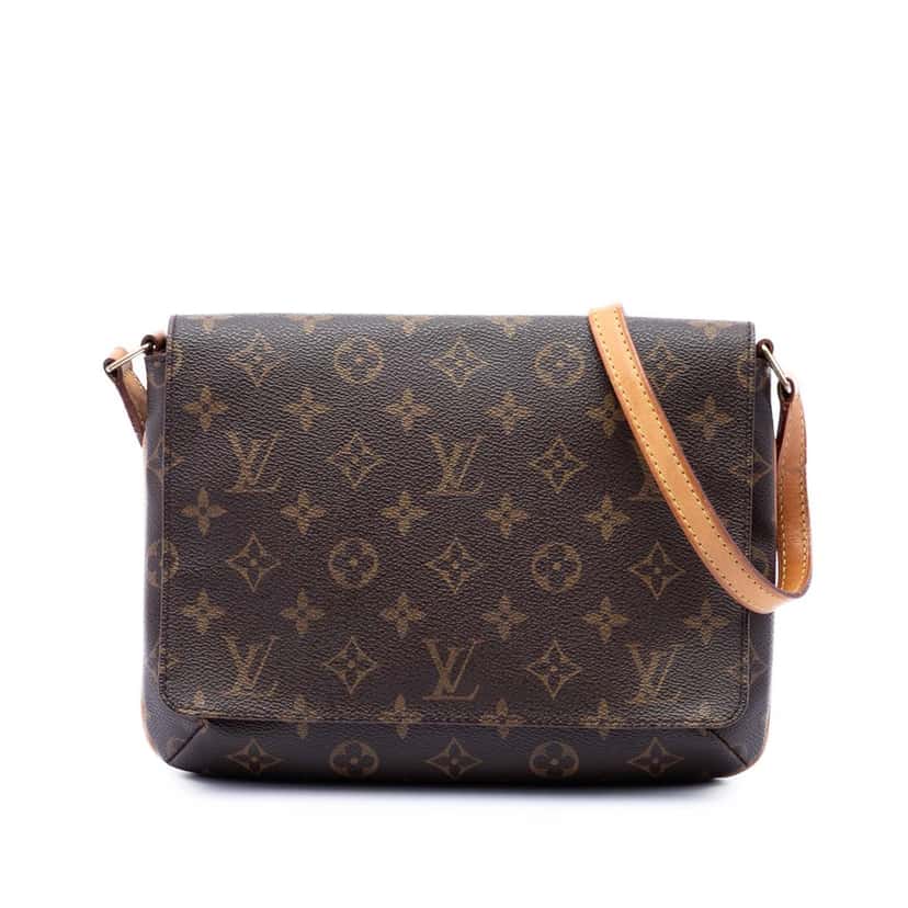 Louis Vuitton Monogram Musette Tango Short Strap Brown Very good condition - Front View