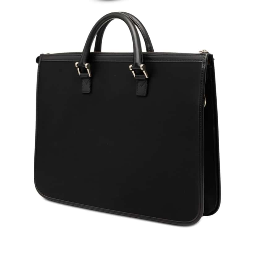 Burberry Nylon Business Bag Black Very good condition - Back View