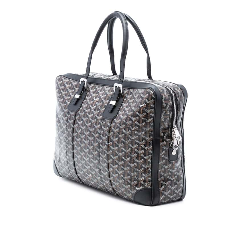 Goyard Goyardine Ambassade MM Black Never worn, with tag - Back View