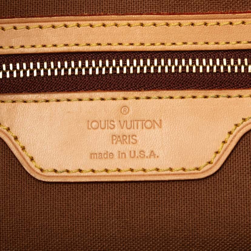 Louis Vuitton Monogram Cabas Mezzo Brown Very good condition - Box View