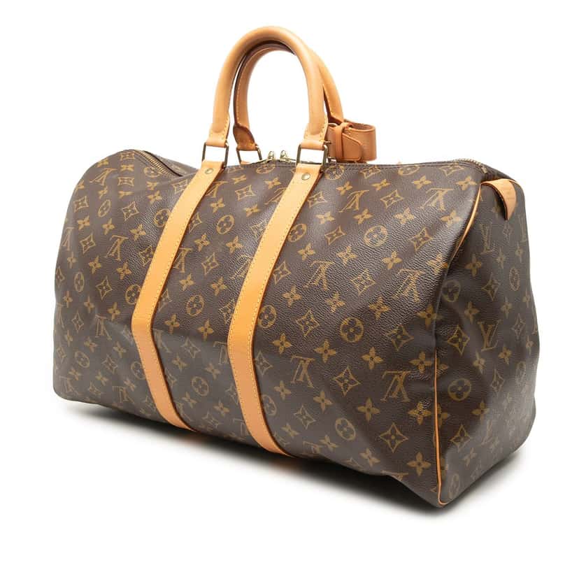 Louis Vuitton Monogram Keepall 45 Brown Very good condition - Back View