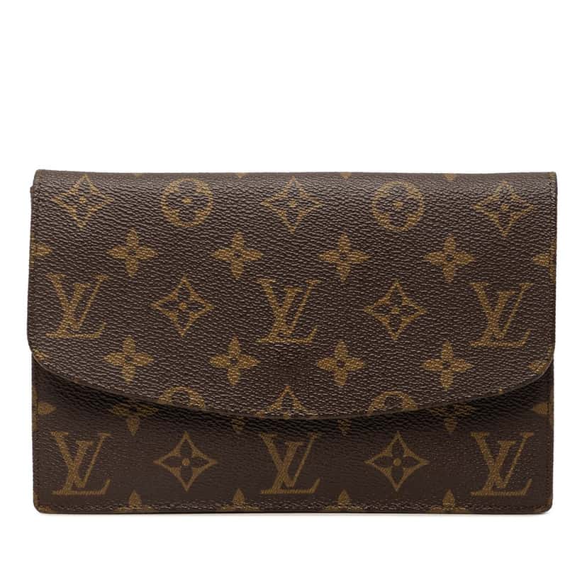 Louis Vuitton Monogram Pochette Rabat 20 Brown Very good condition - Front View