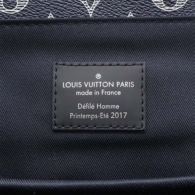 Louis Vuitton Chapman Brothers Monogram Savane Steamer Backpack Blue Very good condition - Box View