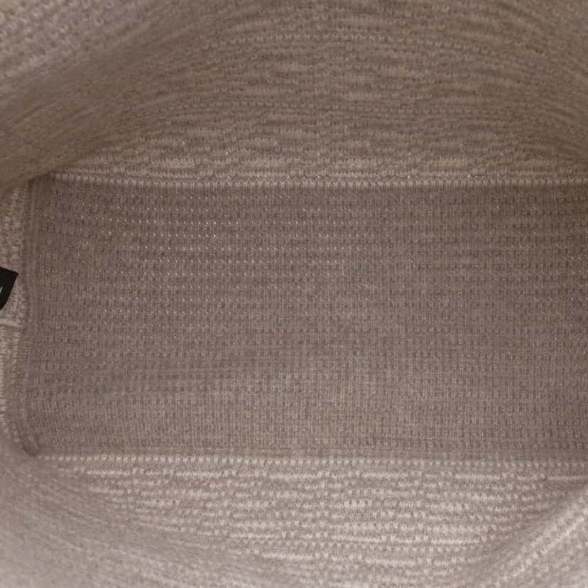 Fendi Large Zucca Cashmere Shopper Tote Brown Very good condition - Model View