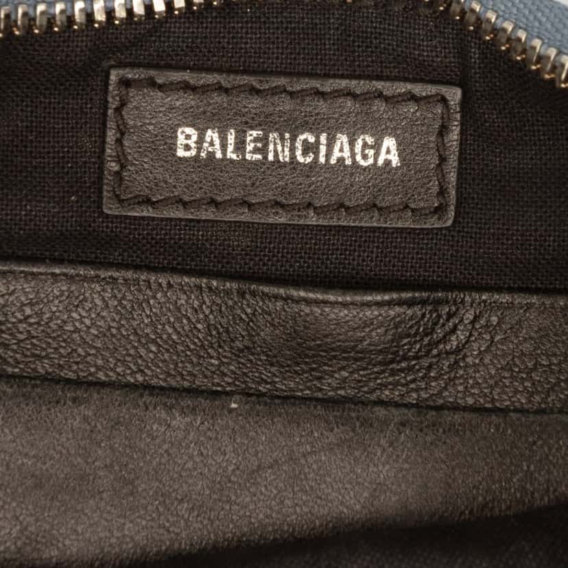 Balenciaga Mini BB Monogram Denim Le Cagole Blue Very good condition - Box View