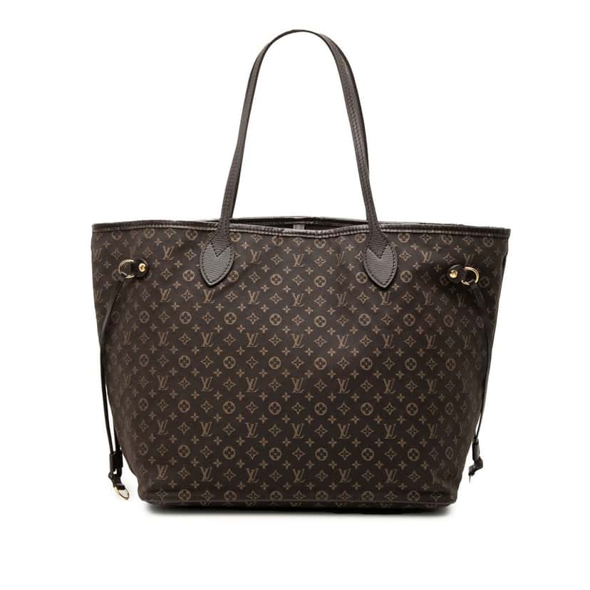 Louis Vuitton Monogram Idylle Neverfull MM Brown Very good condition - Front View