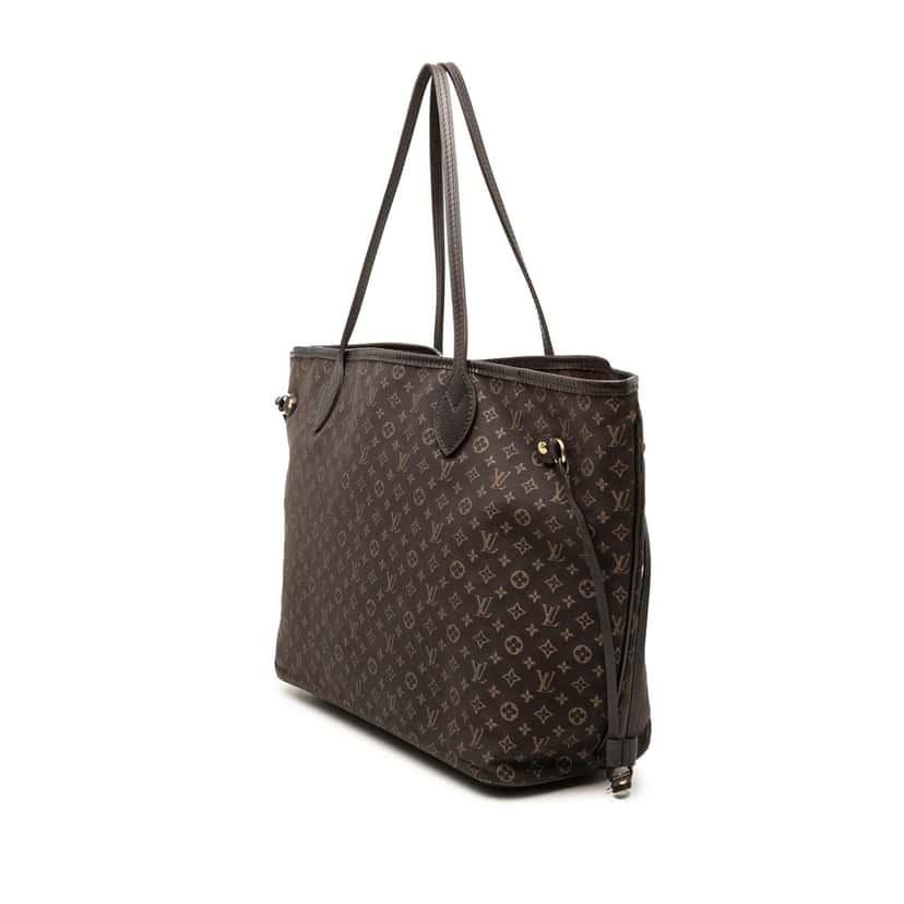Louis Vuitton Monogram Idylle Neverfull MM Brown Very good condition - Back View