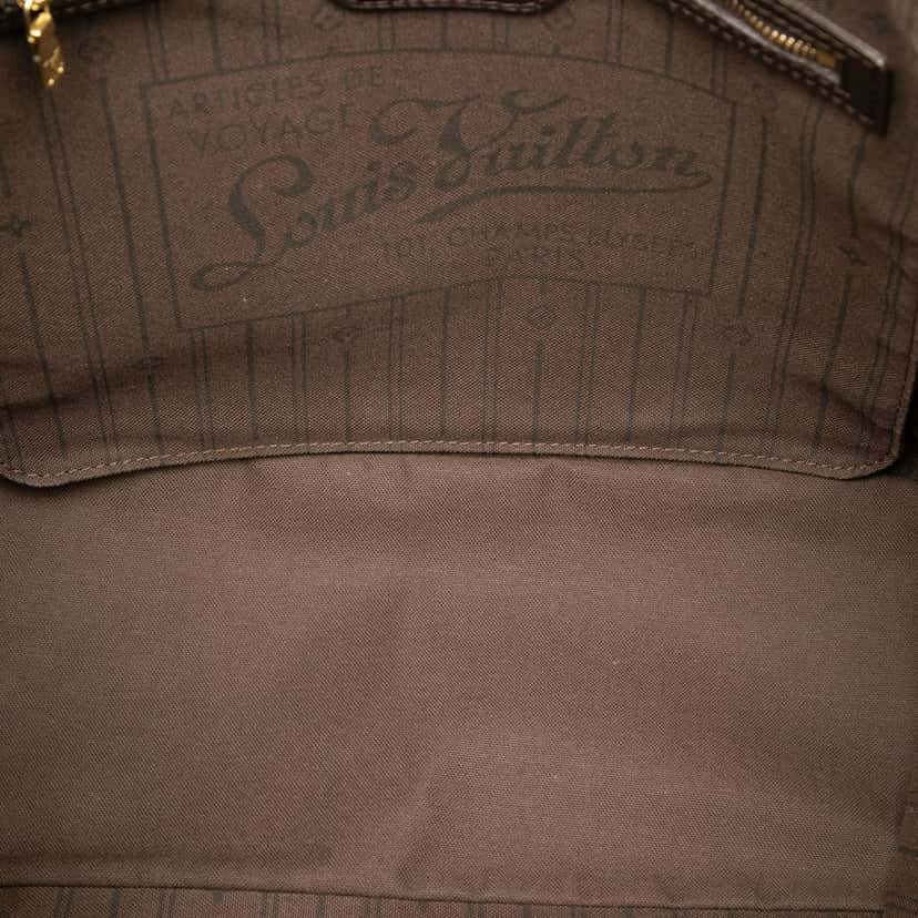 Louis Vuitton Monogram Idylle Neverfull MM Brown Very good condition - Model View