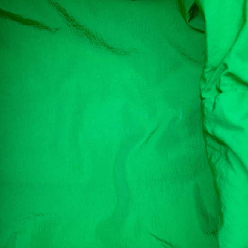 Bottega Veneta Terry Cloth The Pouch Green Very good condition - Model View