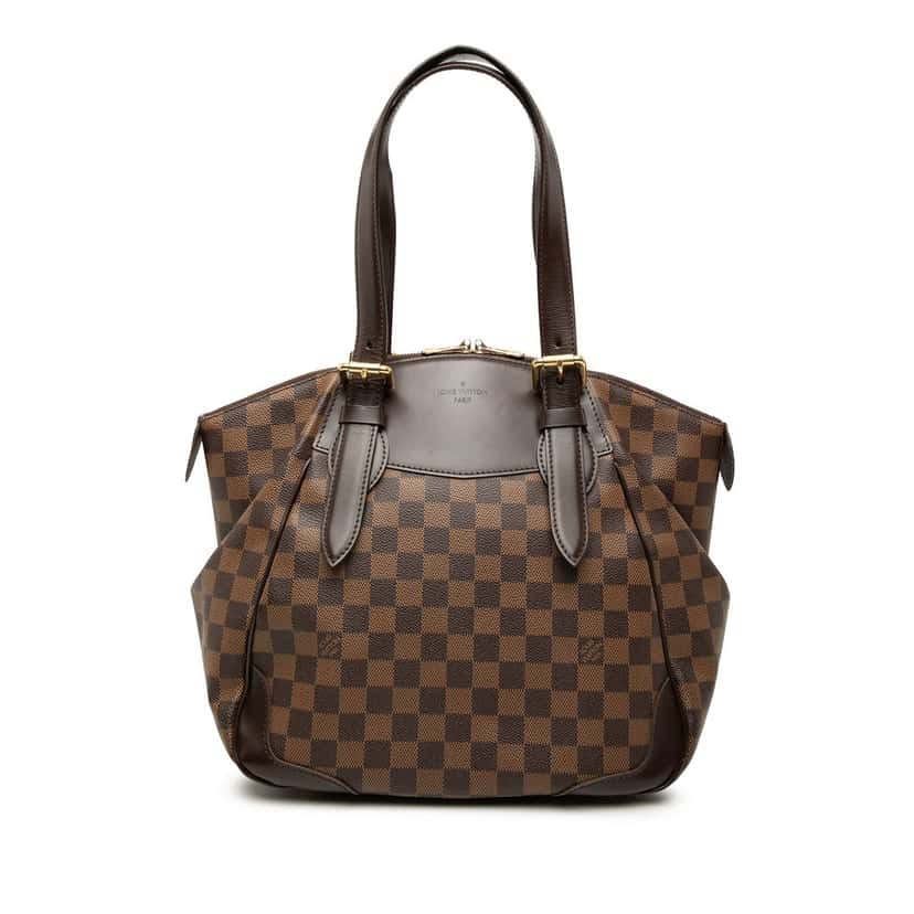Louis Vuitton Damier Ebene Verona MM Brown Very good condition - Front View
