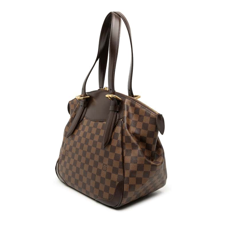 Louis Vuitton Damier Ebene Verona MM Brown Very good condition - Back View