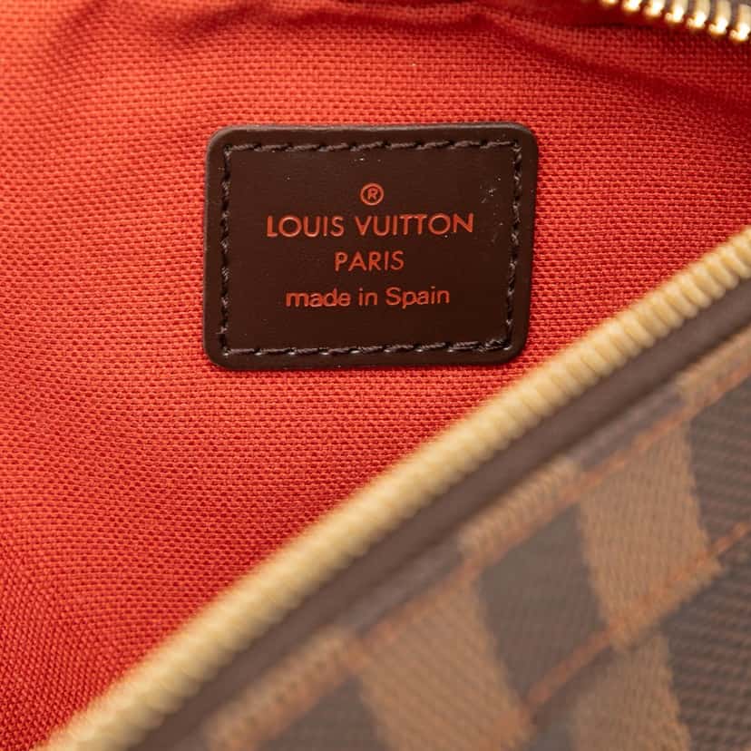 Louis Vuitton Damier Ebene Geronimos Brown Very good condition - Box View