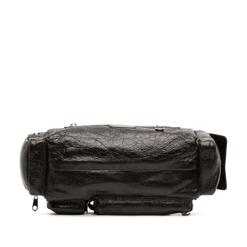 Balenciaga Lambskin Superbusy Sling Bag XS Black Leather Very good condition - Inside View