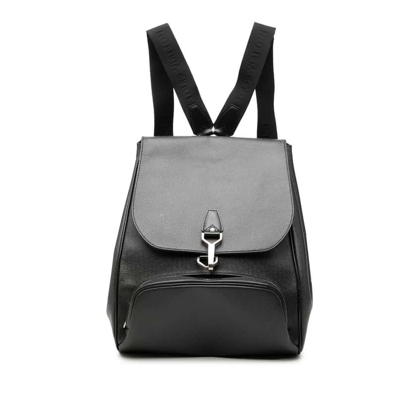 Louis Vuitton Taiga Cassiar Black Leather Very good condition - Front View
