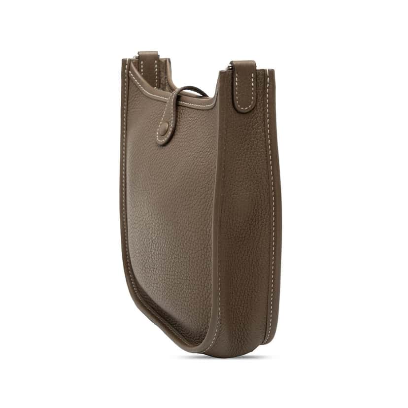 Hermès Clemence Amazone Evelyne TPM 16 Brown Leather Very good condition - Back View